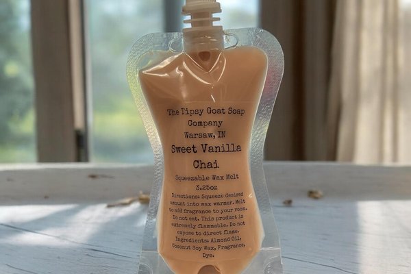 Sweet Vanilla Chai Squeezable Wax Melt