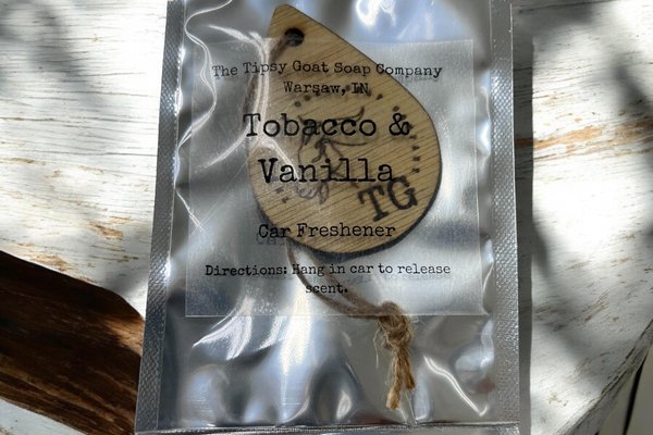Tobacco & Vanilla Car Air Freshener
