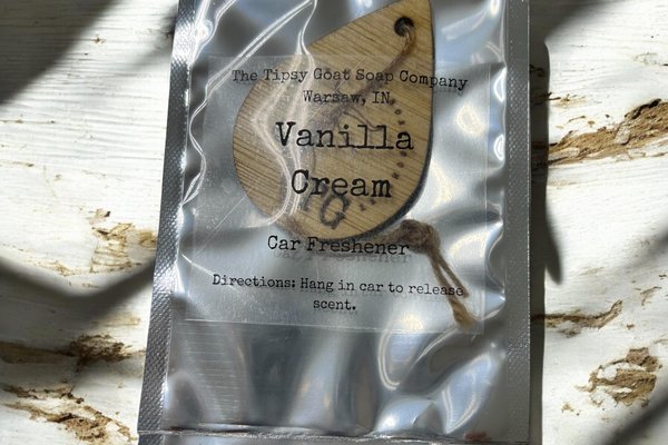 Vanilla Cream Car Air Freshener