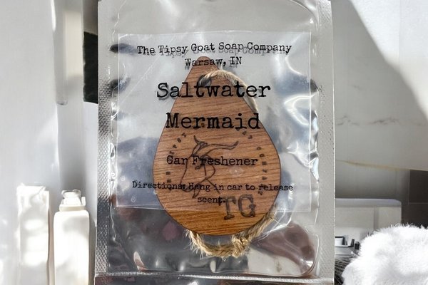 Saltwater Mermaid Car Air Freshener
