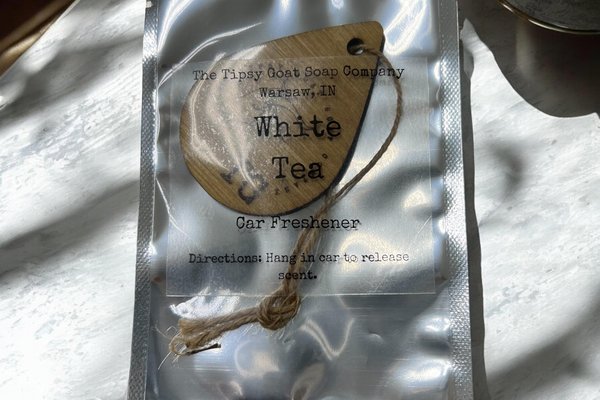 White Tea Car Air Freshener