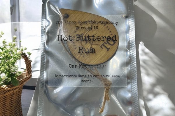 Hot Buttered Rum Car Air Freshener