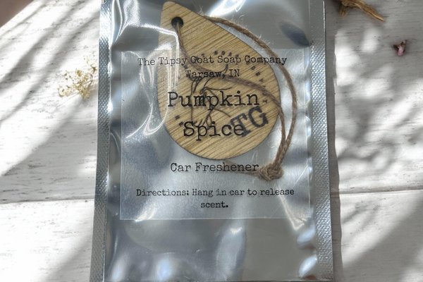 Pumpkin Spice Car Air Freshener