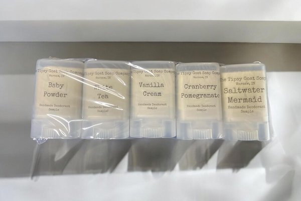 Handmade Deodorant Sampler
