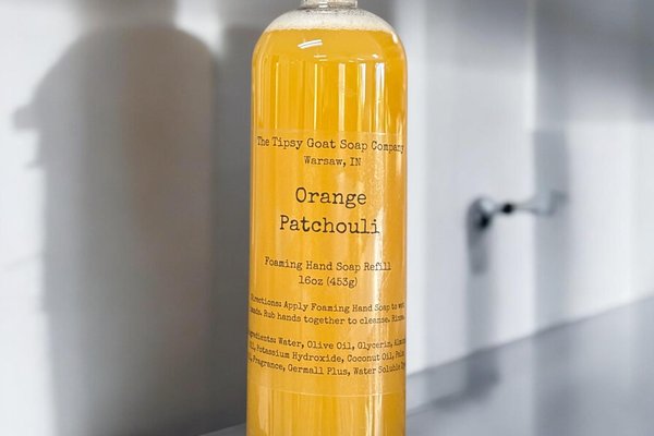 Orange Patchouli Foaming Hand Soap Refill