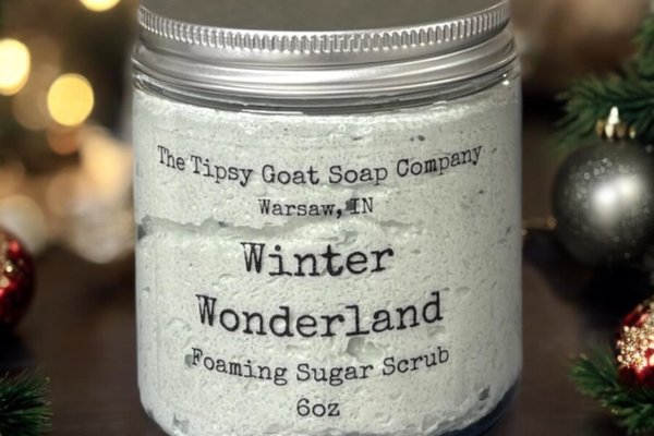 Winter Wonderland Sugar Scrub | Sugar Whipped Soap