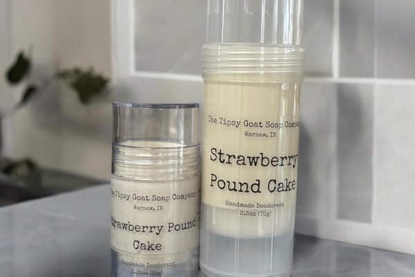 Strawberry Pound Cake Handmade Deodorant