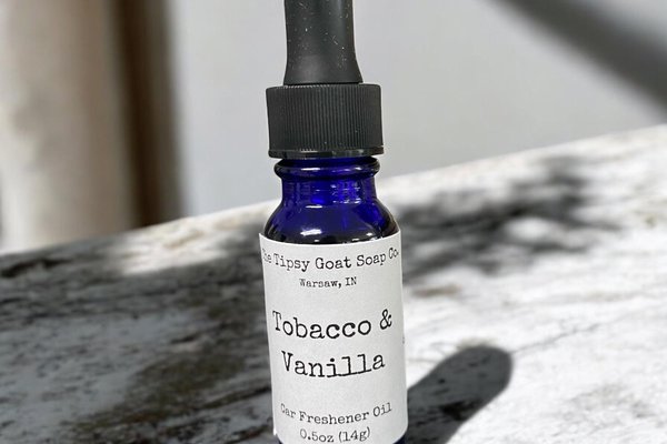 Tobacco & Vanilla Car Air Freshener Refresher Oil