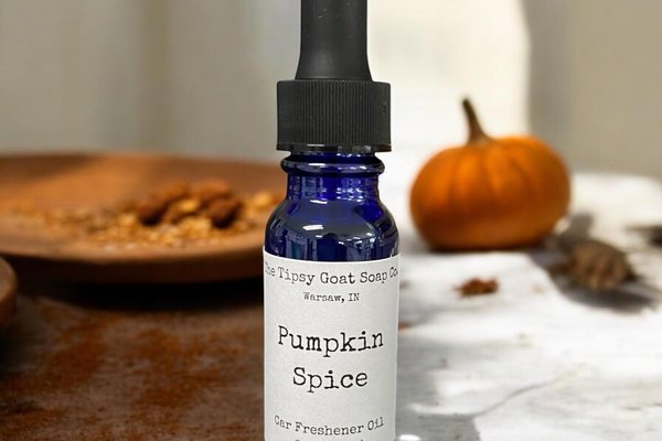 Pumpkin Spice Car Air Freshener Refresher Oil