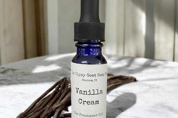 Vanilla Cream Car Air Freshener Refresher Oil