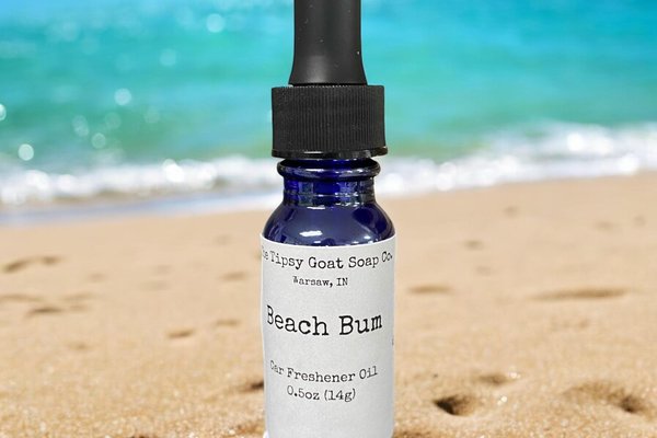Beach Bum Car Air Freshener Refresher Oil