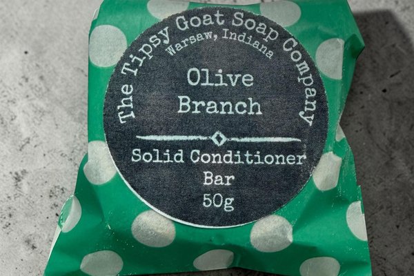 Olive Branch Solid Hair Conditioner/Shaving Bar